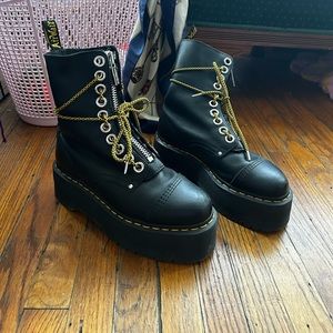 Dr. Marten 10-Eye Platform Boots